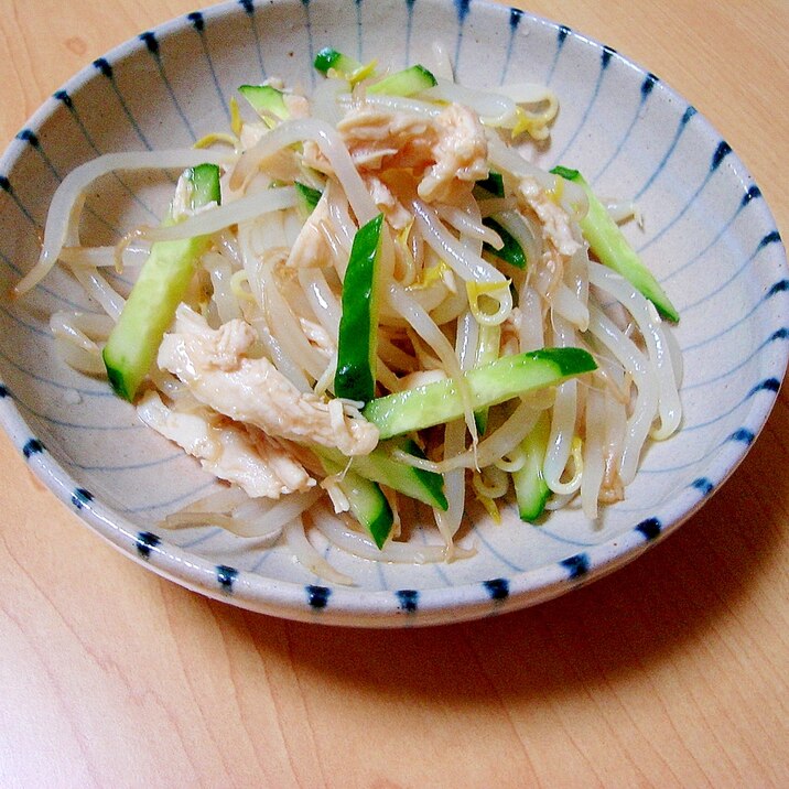 ささみともやしのさっぱりサラダ レシピ 作り方 By 四月のヒーロー 楽天レシピ